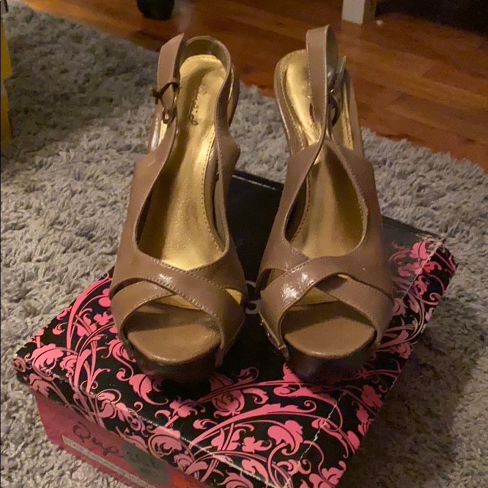 Open Toe Heels - Picture 2 of 3